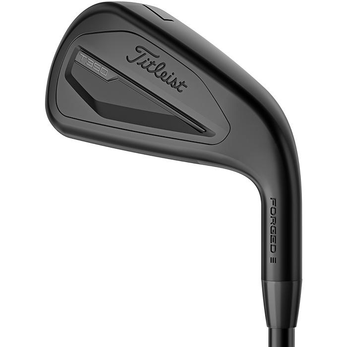 Titleist Limited Edition T350 Black Irons RH/6-9P/KBS $-Taper steel/X
