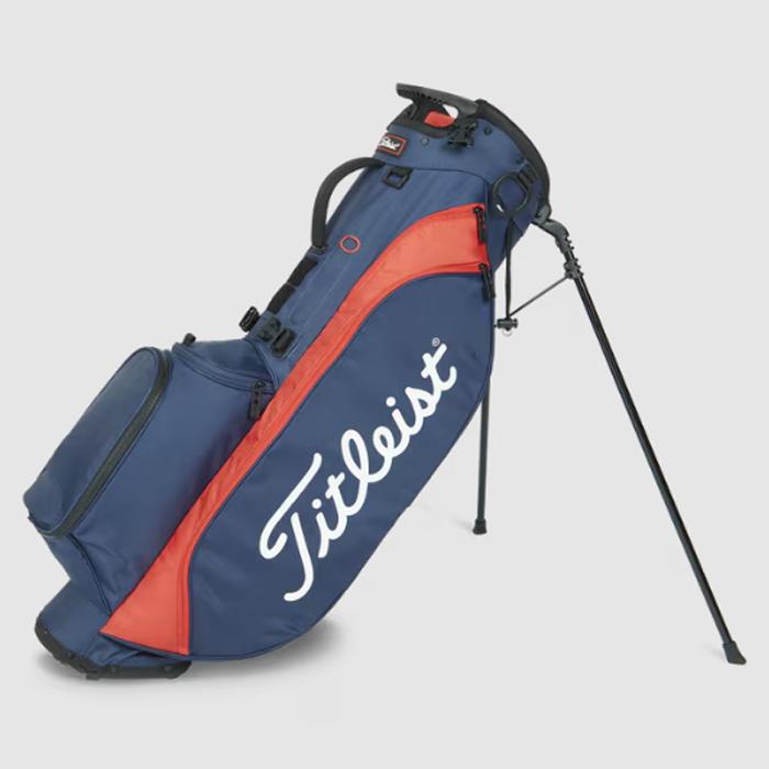 Titleist Players 4 Stand Bag - Navy/White/Red