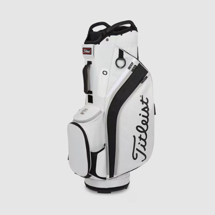 Titleist Cart 14 Cart Bag - White/Black/Gray