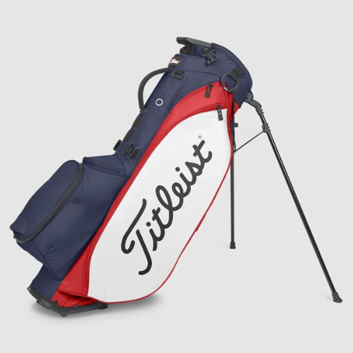 Titleist Players 5 Stand Bag - Navy/Red/White