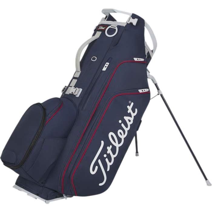 Titleist Hybrid 14 Stand Bag - Navy/White/Red
