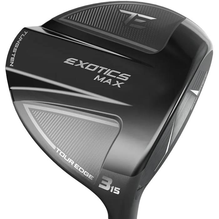 Tour Edge Exotics MAX Fairway Wood RH/3W/16.5/Fujikura Ventus White/Black 4 graphite (Standard)/A
