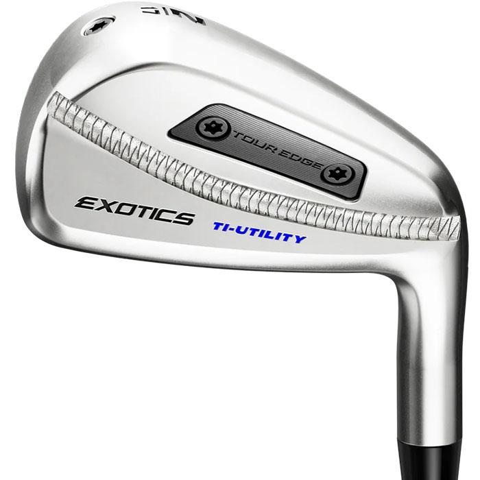 Tour Edge Exotics Silver Chrome Ti-Utility RH/3U/19/Fujikura Ventus Blue/Black 7 graphite (Standard)/R