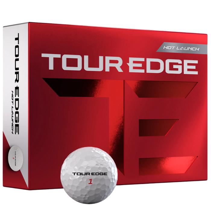 Tour Edge Hot Launch Golf Balls White