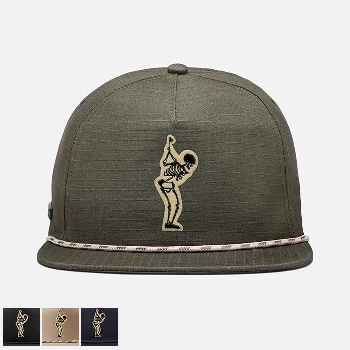True Linkswear TRUE Ripstop Rope 5-Panel Snapback - Dead Golfer Navy