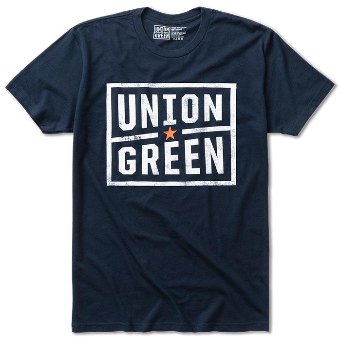 Union Green Badge T-Shirt M/Navy