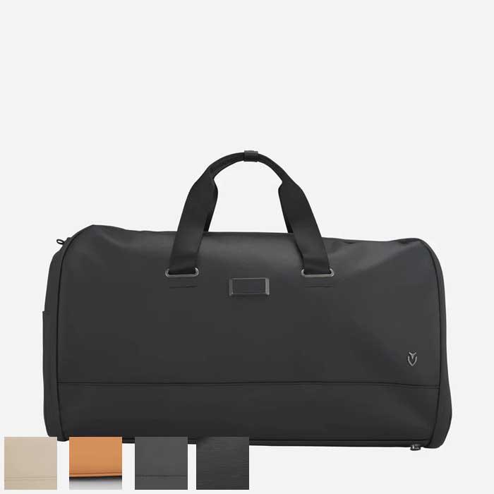 VESSEL Signature Garment Duffel Pebbled Black