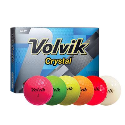 Volvik 2018 Crystal Golf Balls Ruby