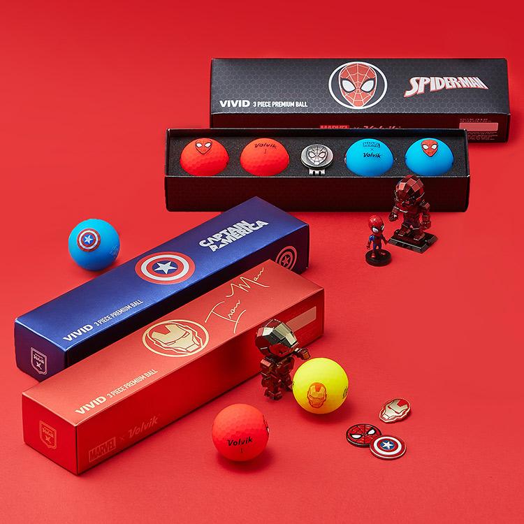 Volvik Marvel 4 Ball Gift Set The Punisher