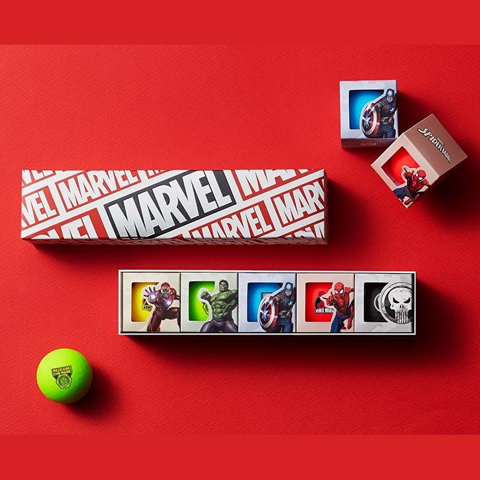 Volvik Marvel Gift Set 5 Ball Pack Marvel