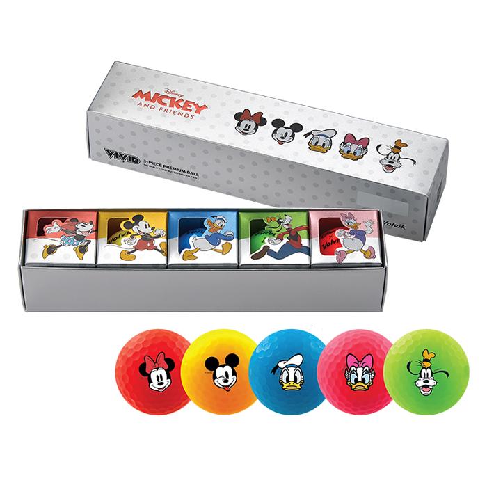 Volvik Disney Friends - Vivid 5-Ball Pack