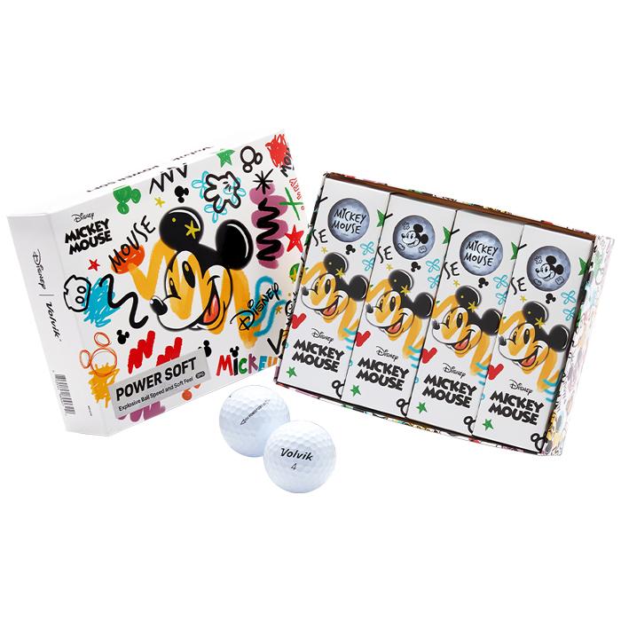 Volvik Disney Mickey Mouse - Power Soft Dozen