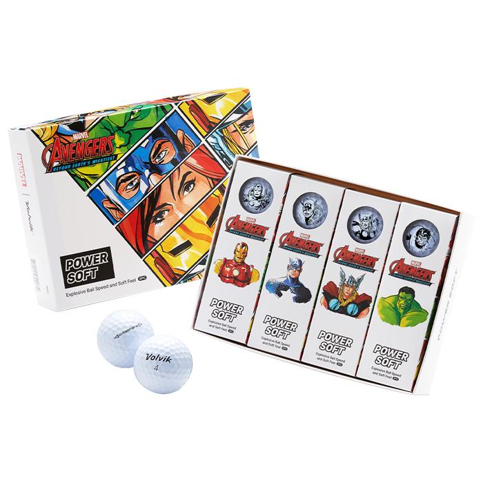Volvik Disney The Avengers - Power Soft Dozen