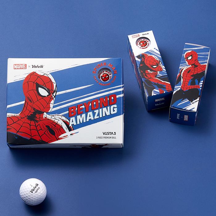 Volvik Marvel Amazing Spider-Man-Vista3 Dozen