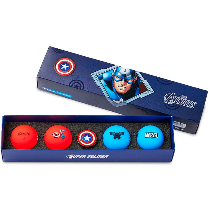 Volvik Marvel Captain America Gift Set
