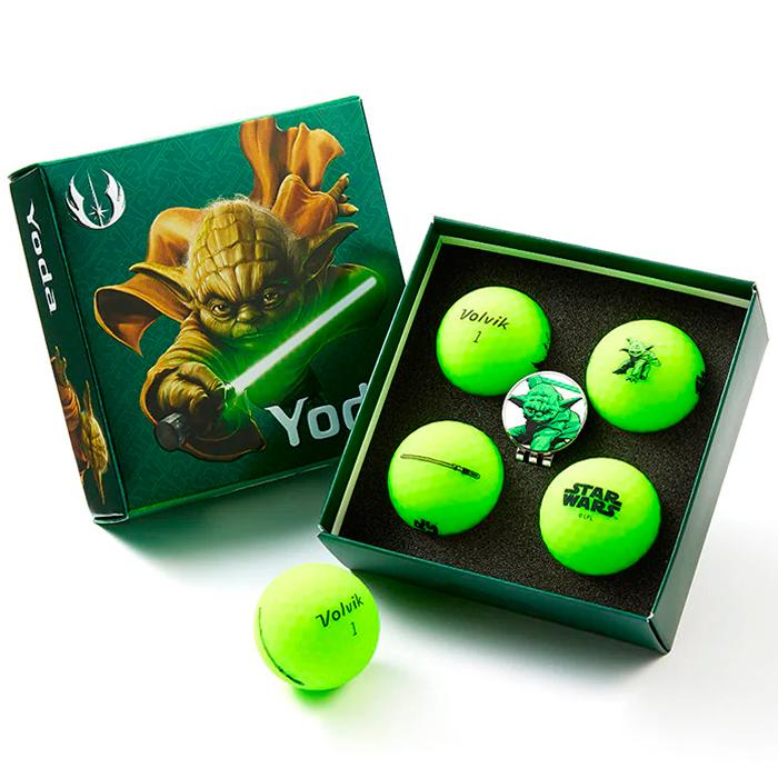 Volvik Star Wars Yoda 4-Ball Pack