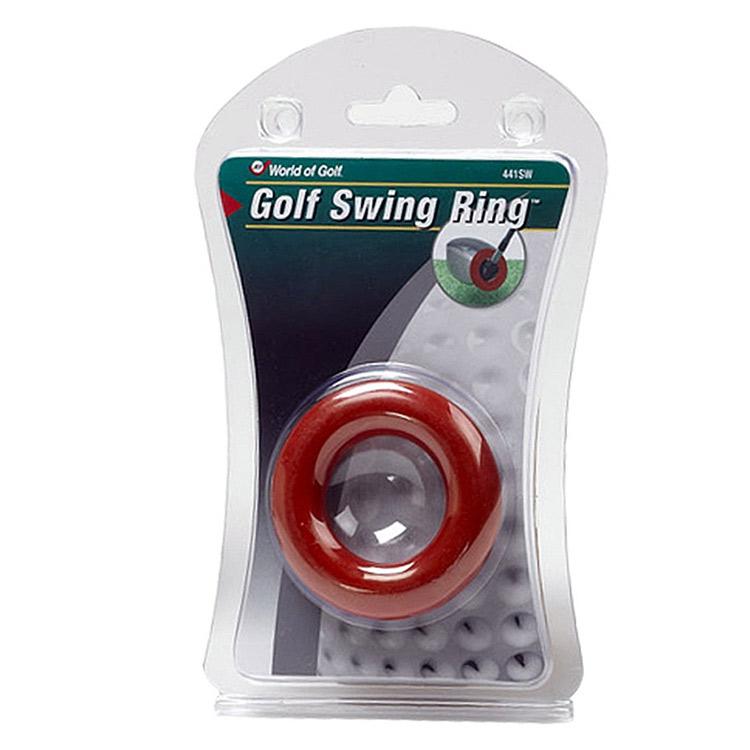 World of Golf Golf Swing Rings Red