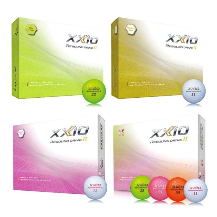 XXIO Rebound Drive II Golf Balls Premium White